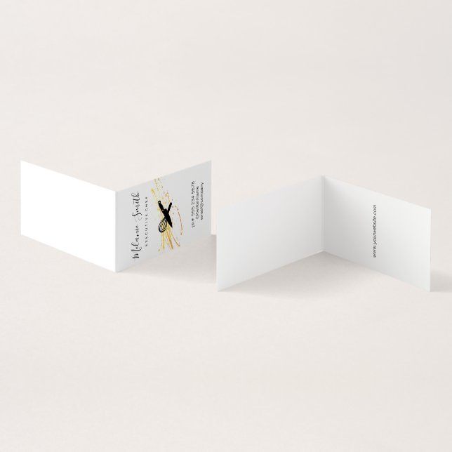 Cartão De Visita Chef Executivo (Interior e exterior)