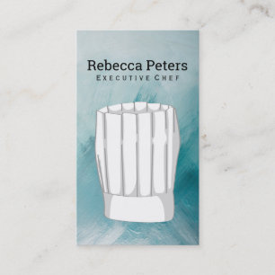 Cartão De Visita Chef Executivo Chapéus de chef