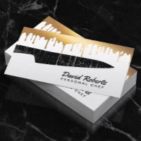 Chef Pessoal Catering Black Knife Chic Drives Dour