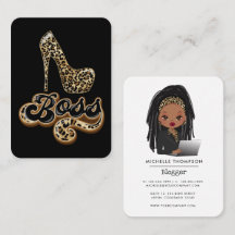 Chefe Leopardo Preto e Dourado Senhora