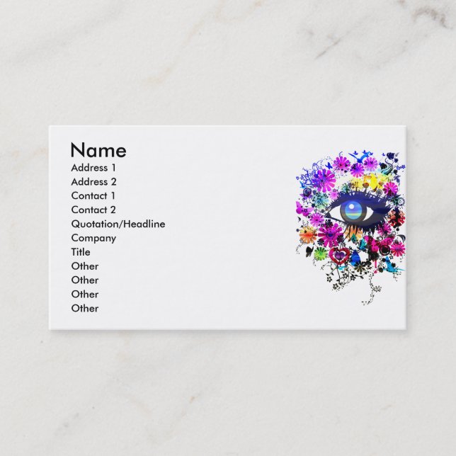 Cartão De Visita Chelsea (Frente)