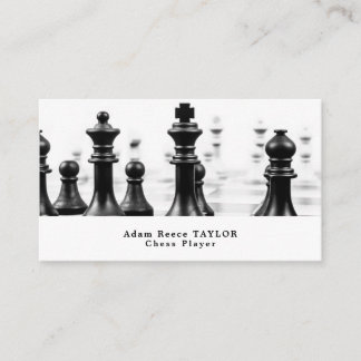 Cartão De Visita Chessboard, Clube de Xadrez