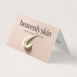 Cartão De Visita Chic Beauty Skin Care Spa Boutique Pink