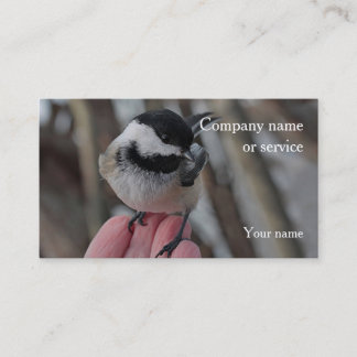 Cartão De Visita Chickadee