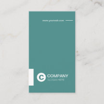 Cartão de visita chique profissional do vertical