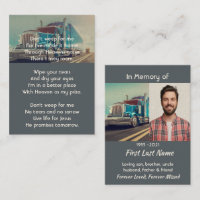 Christian Pic Keepsawn Semi Truck Trrailer