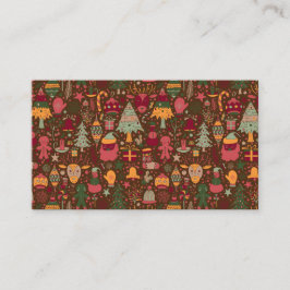 Cartão De Visita Christmas Life