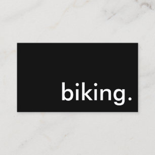 Cartão De Visita ciclismo.