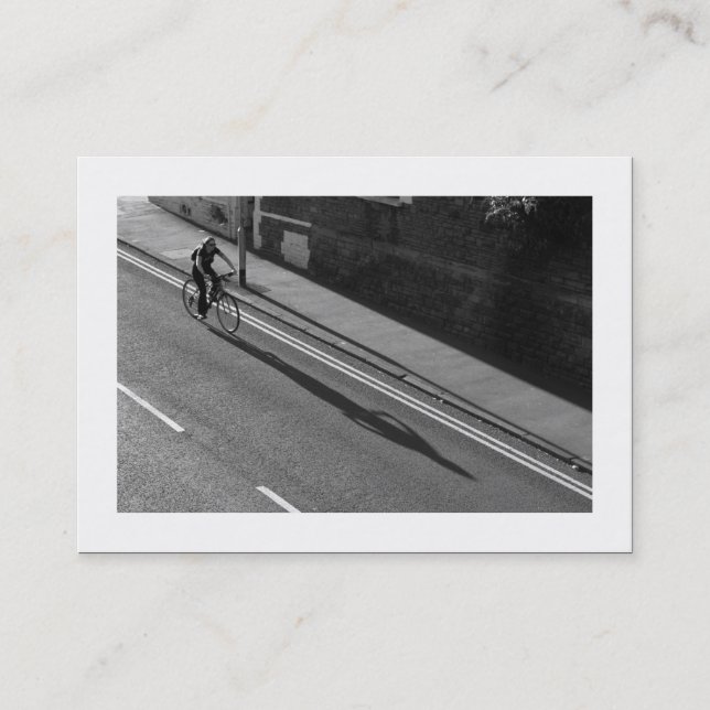 Cartão De Visita Ciclismo BW (Frente)