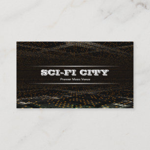 Cartão De Visita Cidade de Scifi