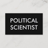 cientista político