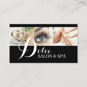 Cartão De Visita Cílios Alongamentos Cera Faciais Spa Salão Beleza