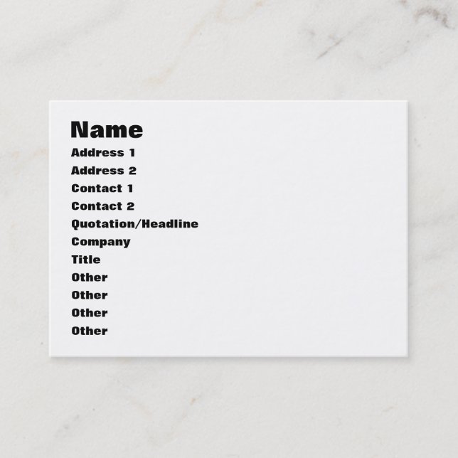 Cartão De Visita Cinco Boroughs ~ Nova Iorque (Frente)