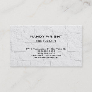 Cartão De Visita Cinza Atrativo Simples Simples