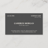 Cinza Escura Profissional Básico