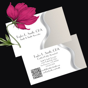 Cartão De Visita Cinza moderna/Design de areia