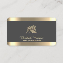 Cartão De Visita Cinzas do Telhado Real