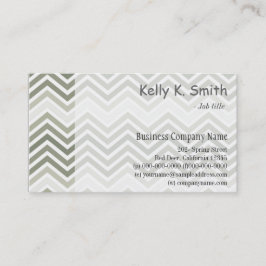 Cartão De Visita Cinzas modernas, modernas, elegantes e brancas