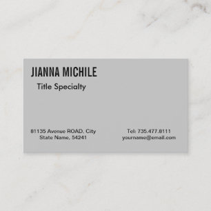 Cartão De Visita Cinzas Oficiais