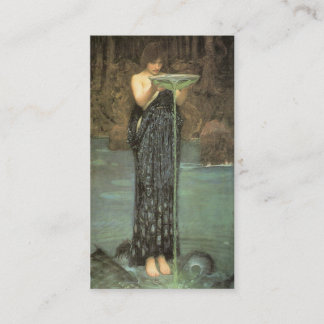 Cartão De Visita Circe Invidiosa - John William Waterhouse