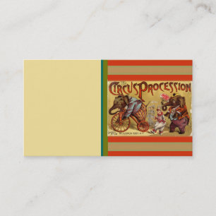 Cartão De Visita Circo