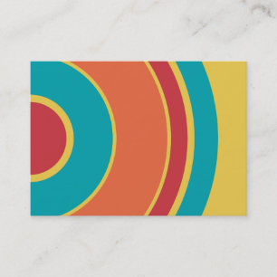 Cartão De Visita Círculo Colorido 05