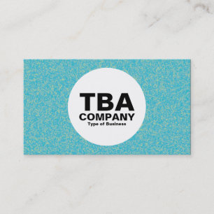 Cartão De Visita Círculo - Impressionista