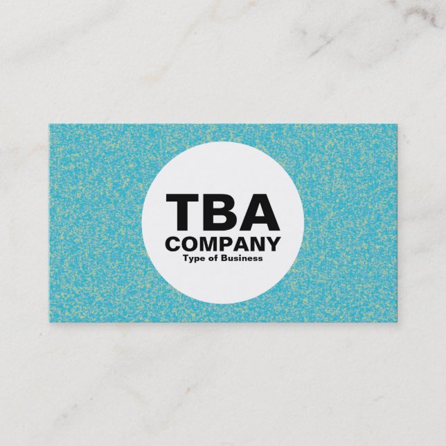 Cartão De Visita Círculo - Impressionista (Frente)