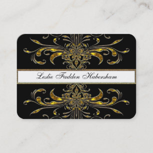 Cartão De Visita Círculo profissional elegante de Harleath