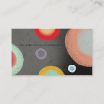 Círculos de Ölkreide Abstrato