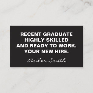 Cartão De Visita Citação em negrito