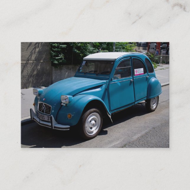 Cartão De Visita Citroen 2 CV (Frente)