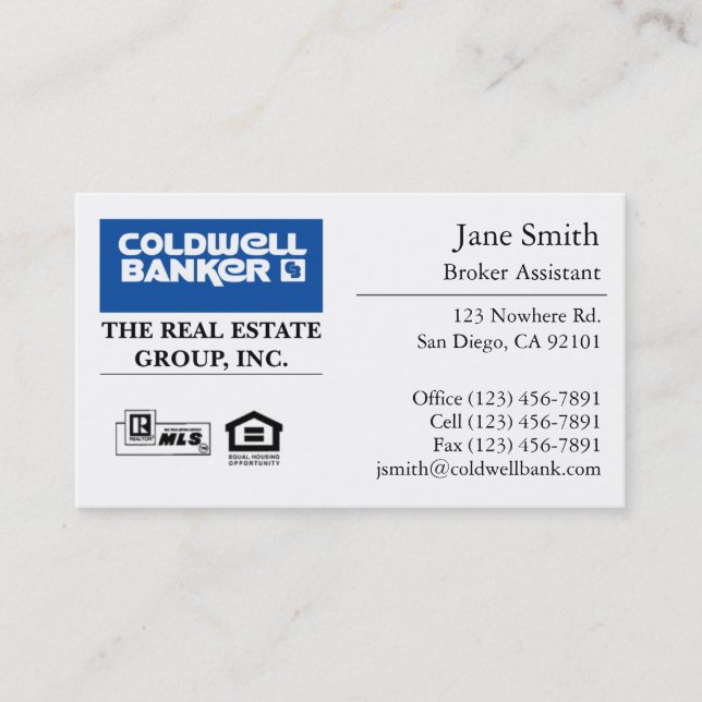 Cartão de visita: Clássico (Frente)