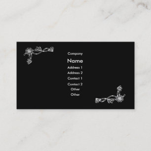 Cartão de visita clássico