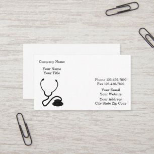 Cartão De Visita Classy Medical 