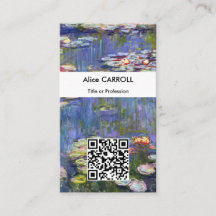 Claude Monet - Lírios/Ninfas - Código QR