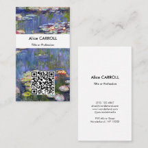 Claude Monet - Nenúfares / Ninféias - Código QR