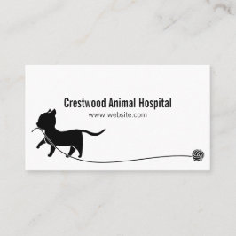 Cartão De Visita Clínica Veterinária Abrigo Animal