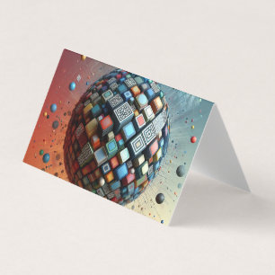 Cartão De Visita Clique em Personalizar a alteração para seu própri