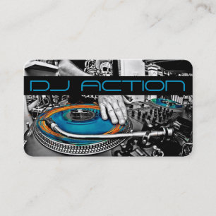 Cartão De Visita Clube de Entretenimento de Música DJ Legal