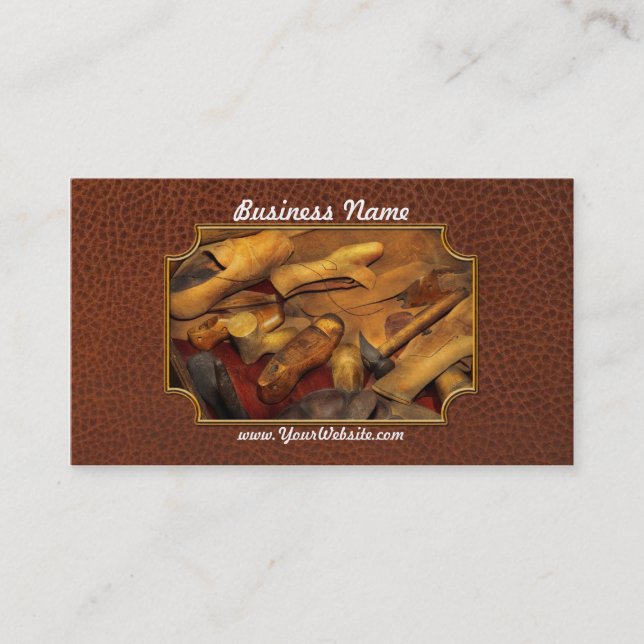 Cartão De Visita Cobbler - Ferramentas do cobbler (Frente)