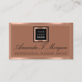 Cartão De Visita Cobre de Produção de Eventos de Casamento de Servi