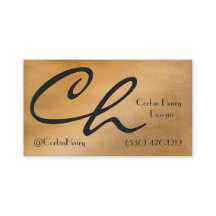 Cobre Elegante Metal Preto Luxo com Código QR