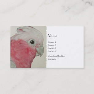 Cartão de visita - Cockatoo