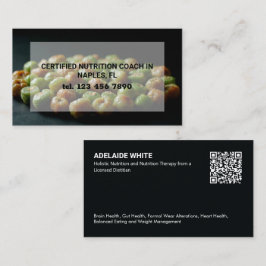 Cartão De Visita Código de QR Dietitiano Nutricional