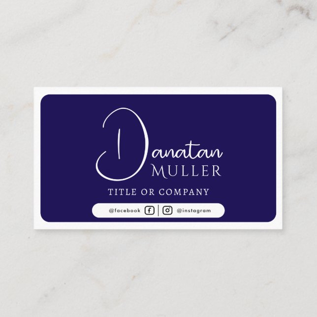 Cartão De Visita Código PRO QR Logotipo comercial (Verso)