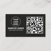 Código QR com Logotipo Personalizado em Modo Escur