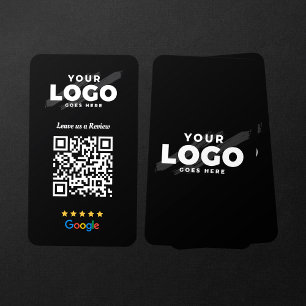 Cartão De Visita Código QR de Avaliações do Google Link de Avaliaçã
