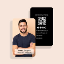 Código QR de Foto Conecte-se Modernamente Comigo N
