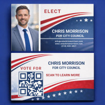 Código QR de Foto de Campanha Eleitoral